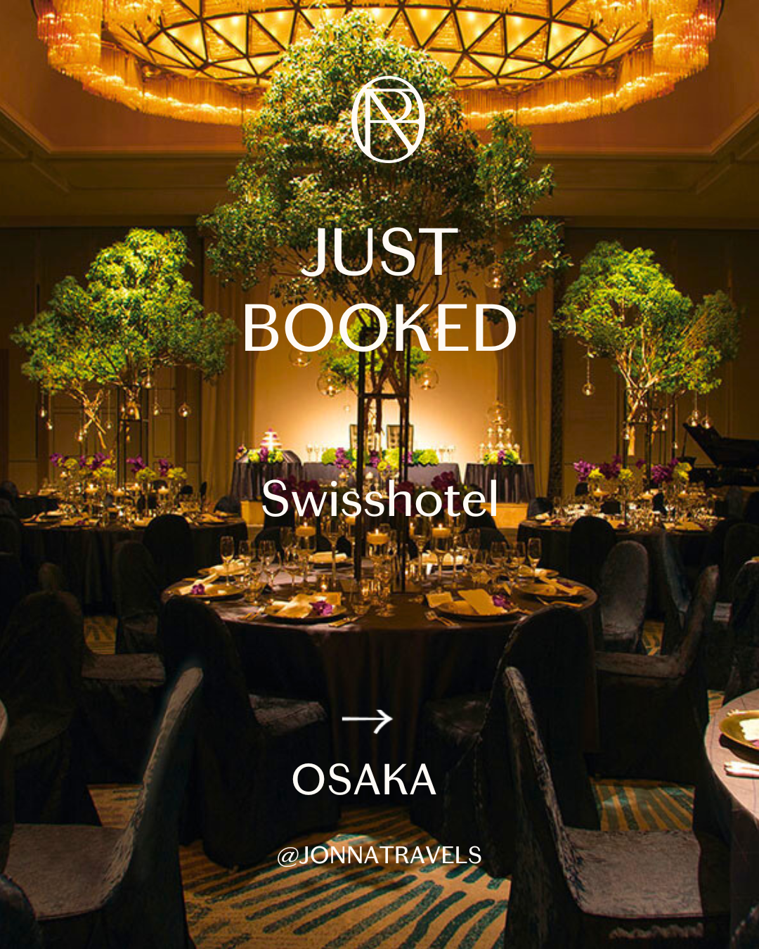 Just booked Swisshotel Osaka